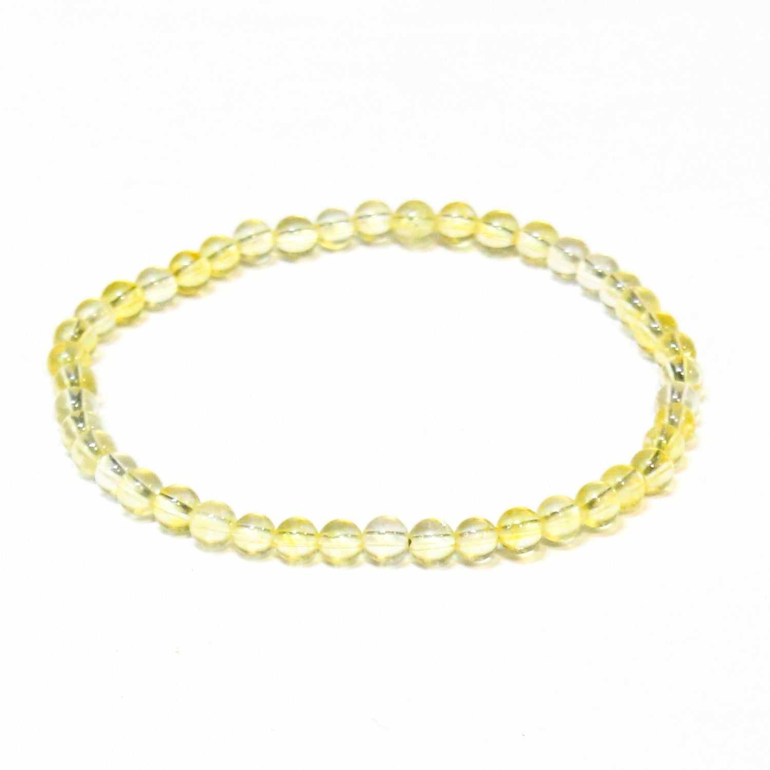 Citrine Round Bead Bracelet - Sacred Creation