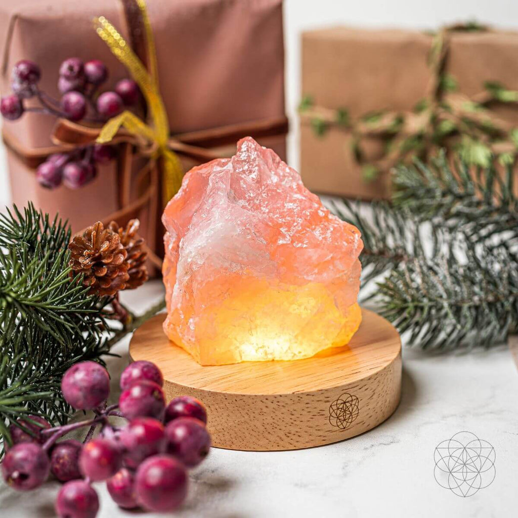 Rose Quartz Lamp of Compassion